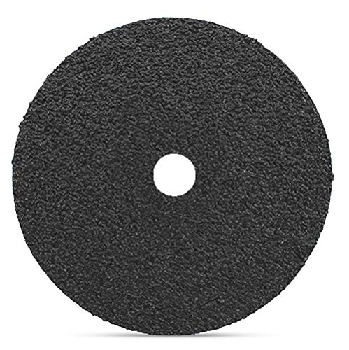 BHA Silicon Carbide Resin Fiber Sanding and Grinding Discs, 7” x 7/8” Arbor Hole - 25 Pack (60Grit) 60 Grit