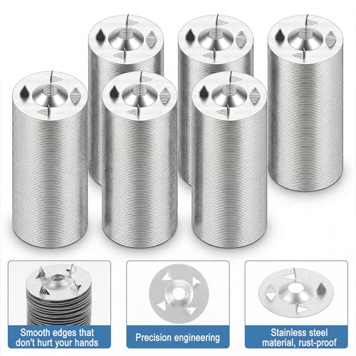 600 Pcs Foam Board Fasteners Washers, 1-1/8 Inch Metal Washers for Insulation Fixing Hardware, Galvanized Steel Washer for Fastening Installation with Cut Resistant Gloves