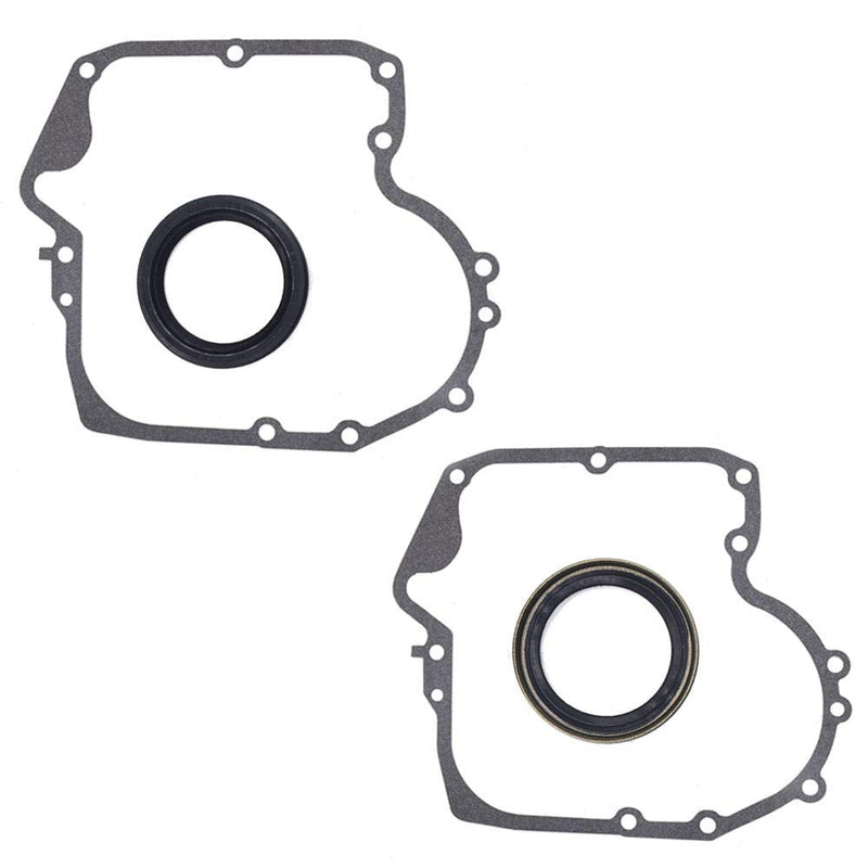 2* Pack 697110 Crankcase Gasket & 795387 2* pack Oil Seal Compatible With BS