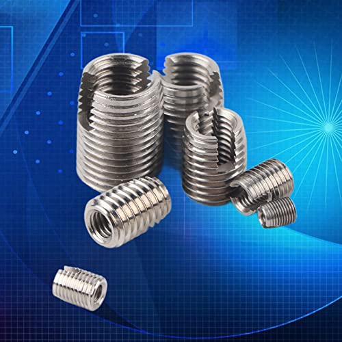 50Pcs Self Thread Repair Inserts Kit, Stainless Steel Helicoil Set #1