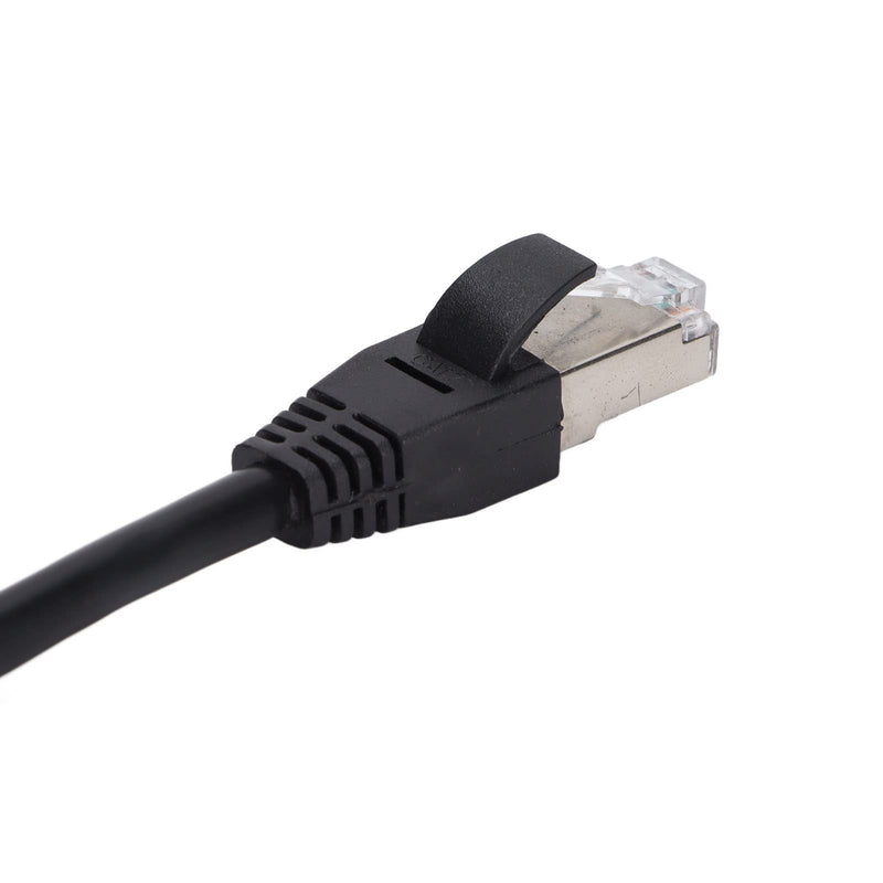 RJ45 Splitter Adapter, RJ45 Ethernet Splitter Cable,1 Male to 4 Female Ethernet Splitter Adapter Cable, CAT7 Network Cable Suitable for All Networks, Homes and Offices, and All Broadband Connections
