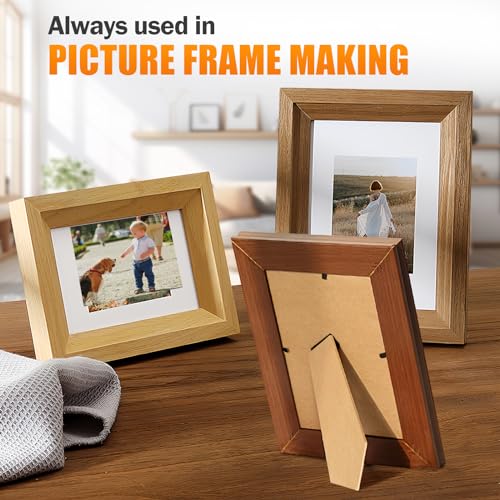 5/16"(7mm) Galvanized V Nails 30 Gauge Picture Frame Nails, 4000PCS 7mm