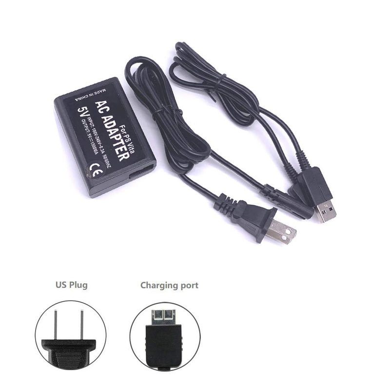 AC Power Supply Adapter Wall Charger US Plug for Playstation PS Vita 1000 Console