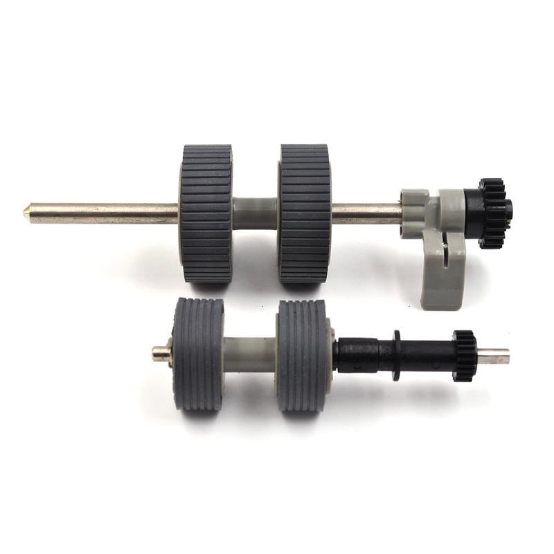 Scanner Exchange Roller Kit Compatible with Fujitsu Scanner Fi-6130 Fi-6130Z Fi-6230 Fi-6140 Fi-6240 Fi-6125 Fi-6225, PA03540-0001 PA03540-0002 Pick Roller