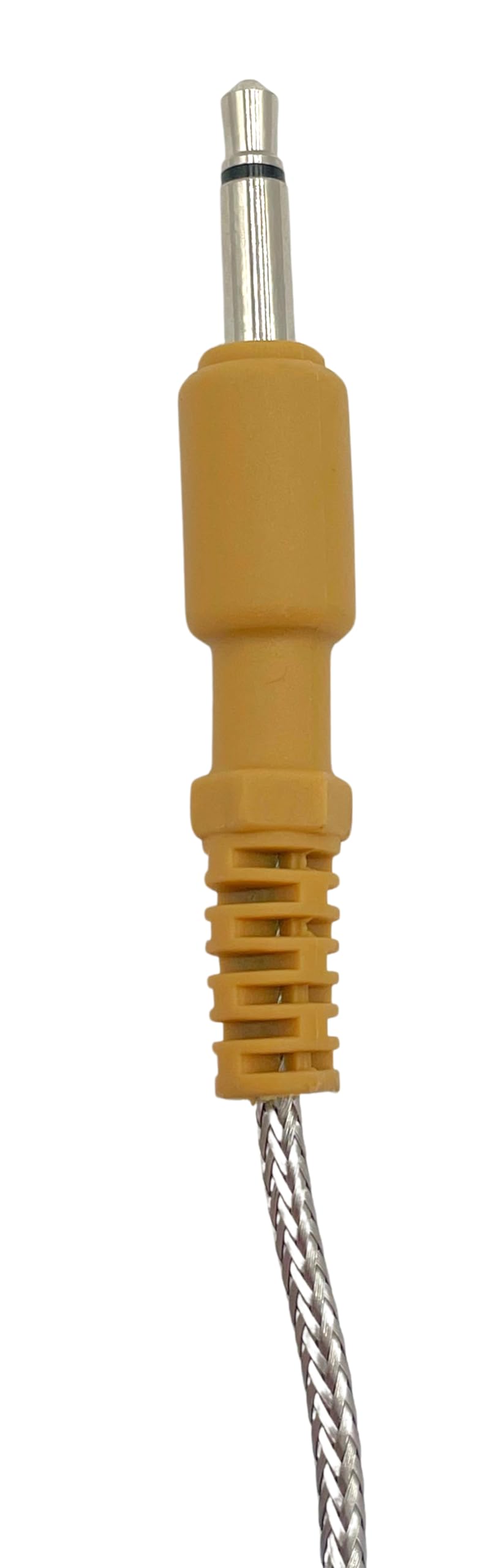 Flame Boss Replacement High Temperature Meat Probe with Straight Plug (Orange) 12 Month Warranty