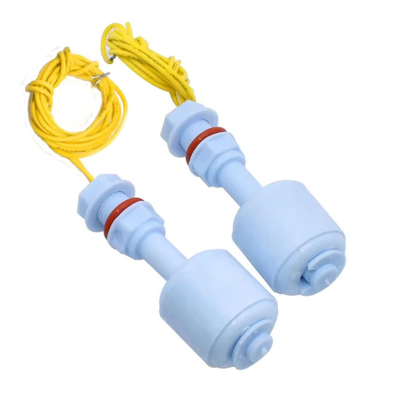 2 Piece Water Level Sensor, Both AC220V and AC/DC24V Circuits Can Be Used, Liquid Float Switch Liquid Sensor for Hydroponics Gardening Aquarium Pool Tank 52mm | Liquid Sensor for Hydroponics, Aquarium, Pool & Tank, 52 mm, Easy Installation, Reliable Co...
