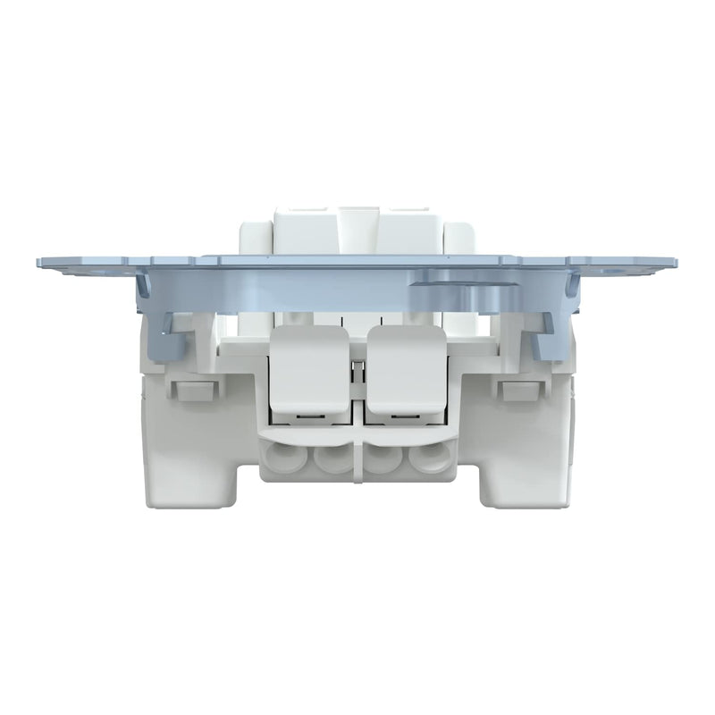 Schneider Electric Merten MEG3116-0000 - off switch and changeover switch insert - 10 A - AC 250 V - plug-in terminals - flush-mounted for installing switches and sockets - LED lighting modules single