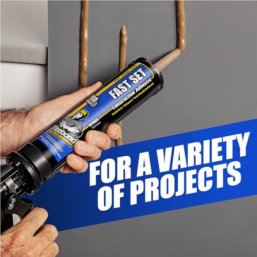 Titebond Fast Set Polyurethane Construction Adhesive – Waterproof – 4222, 28 Oz.