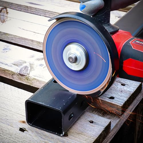 S&R Professional Cutting Disc 125 mm - Thin 1 mm Flex Disc for Angle Grinders, Metal Separators and Cutters with Aluminum Oxide, Fiberglass Reinforcement and Resin Bond - Ideal for Body and Container Construction 15