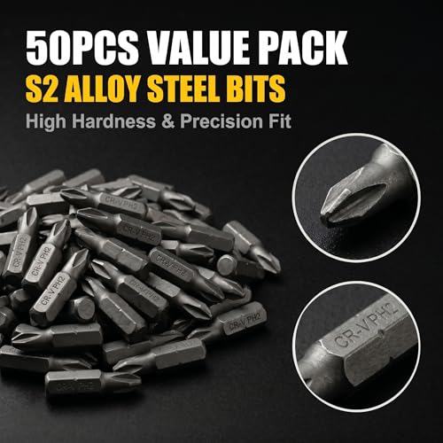 #2 Drywall Screw Driver Bits-Reduced Phillips Drywall Screwdriver Bits