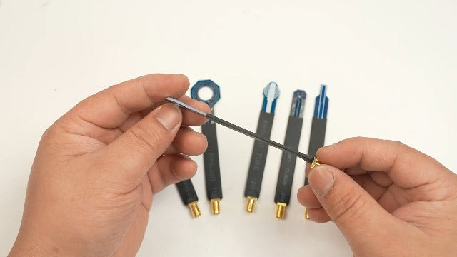 6-Piece Near Field Magnetic Field Probe Set, Near Field Probe EMI Radiation Magnetic Circuit Board Radiation Antenna SMA Conductor Radiation Board Radiation Antenna EMI Tester