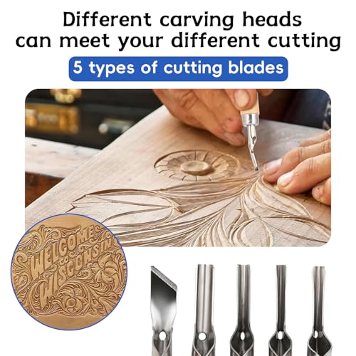 2 Pcs Lino Cutting Tools, Engraving and Stamp Lino Cutter