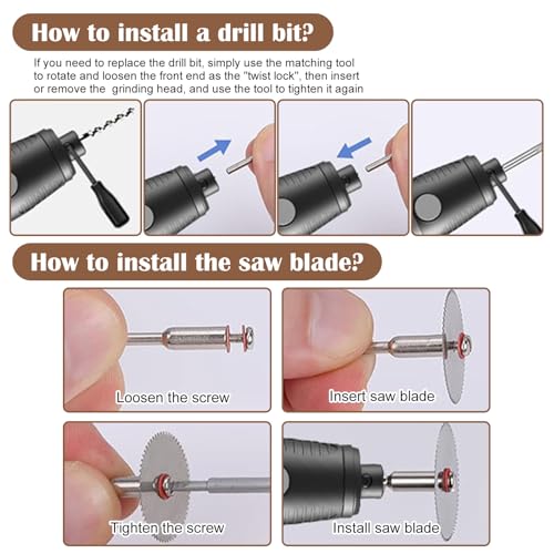 Engraving Pen, 5 Speeds Adjustable LED Engraving Pen Tool Kit with 30 Bits & 24 Accessories, Cordless Engraver for Jewelry Wood Glass Stone Carving