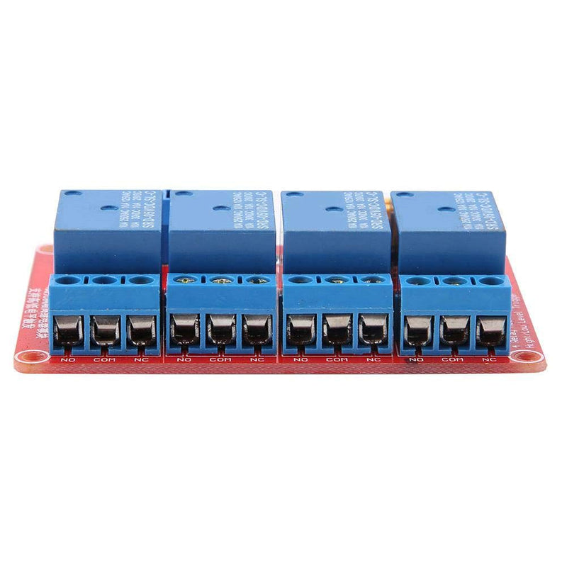 4-Channel Relay Module, Optocoupler Insulated, Industrial Robust, Compact IoT Enabled for Smart Home Automation, Industrial Control, Hobby Projects 24V