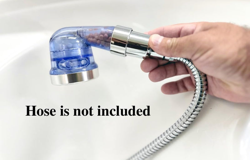 Socila Blue Sprayer Head 3 Function With Filter For Shampoo Bowl, High Pressure And Water Saving, Filter For Dry & Frizz Hair