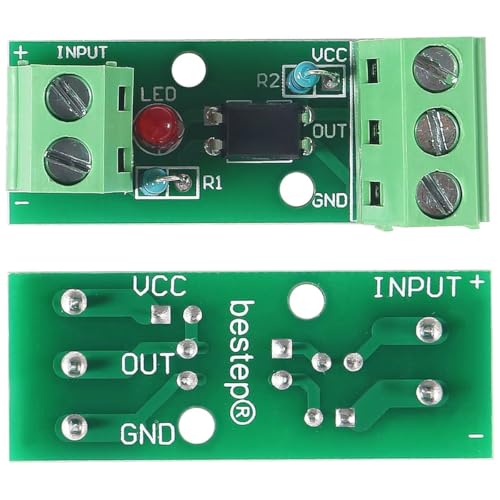 4pcs 1 Channel Optocoupler PC817 1 Channel Insulation Board Voltage Converter Adapter Module 3-30V Driver Photoelectric Insulated Module