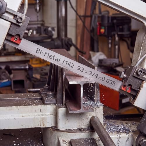 2 Pcs Band Saw Blades, 93" X 3/4" X 0.035",10/14 Tpi 93" X 3/4" X 0.035" 10/14 Tpi 2