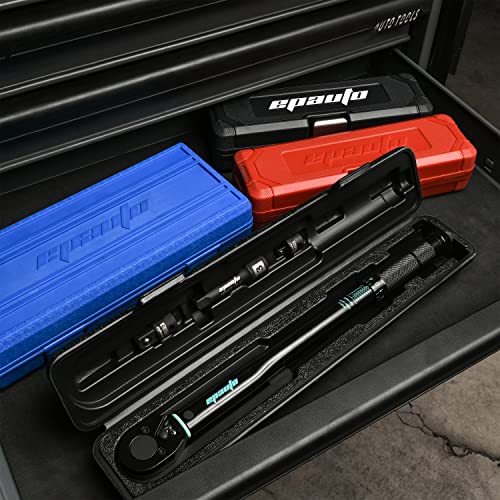 EPAuto 3/8-Inch Drive Click Torque Wrench, 10-80 Ft-lb./ 13.6-108.5 Nm 3/8-Inch Drive 10-80 ft-lb