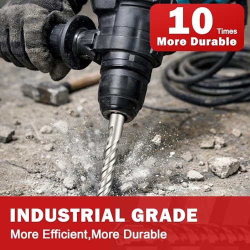 3/4"(19mm) x39 SDS Plus Hammer Drill Bit, 2-Cutter Concrete 3/4"（19mm） x 39 "