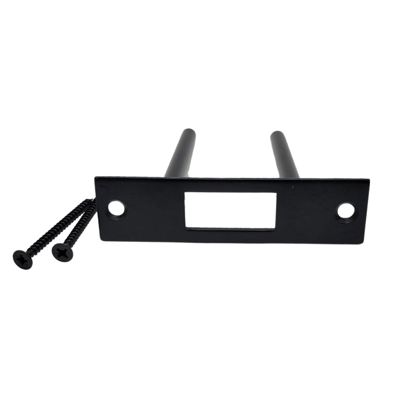 Door Reinforcement Lock | Kick-Proof Deadbolt Strike Plate | Ultimate Home Security & Break-in Prevention | Strengthens Door Frame Against Forced Entry Black
