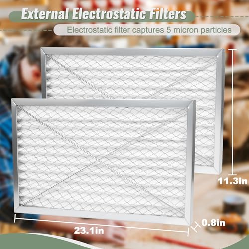 708732 Air Filter Compatible with JET AFS-1000B & AFS-1000C