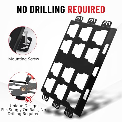 BYERN AUTO Packout Stationary & Mobility Bundle: 100LB Mounting Plate + 320LB Front Wheels for Milwaukee Packout