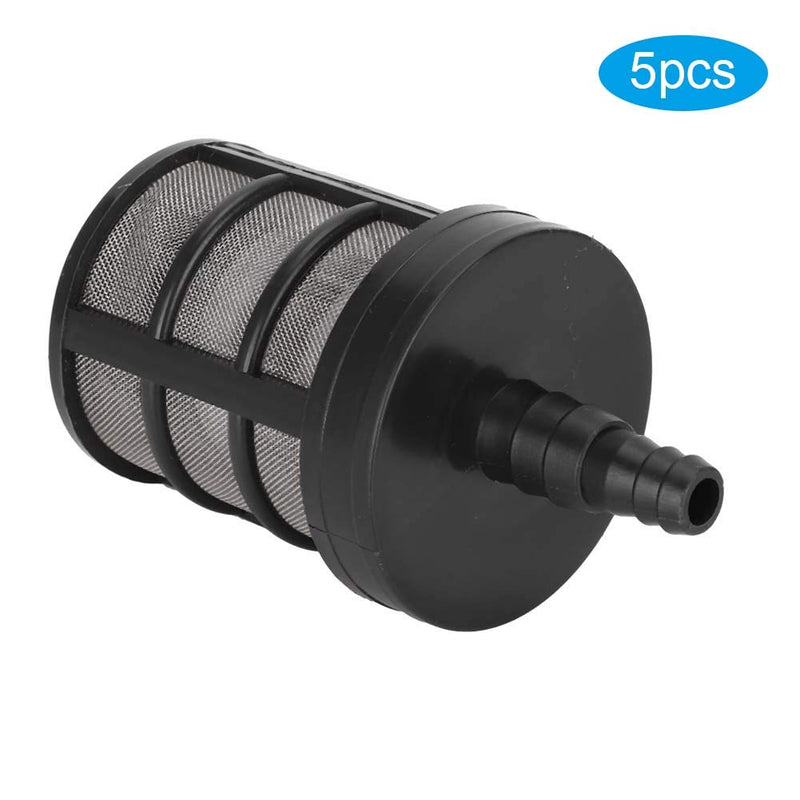 5Pcs Edelstahl Saugschlauch Filter Doppelschicht Wasserpumpe Saugfilter Garten Wasserpumpe Sieb Mesh Filter Sprühzubehör