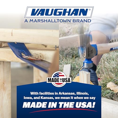 VAUGHAN Soft Face Hammer 12 Oz, Mallet, Assembled in the USA