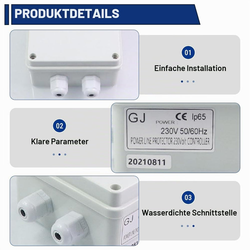 Single Phase Mains Filter, 230V 10A EMI Filter, Single Phase AC Filter, Waterproof EMI Mains Filter, Stable Conductivity, Interference Free