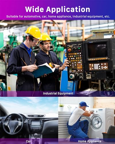 Push Button 6 Pieces, 12 mm Button, Waterproof Push Button Switch | 2A/12V/24V/125V/250V pressure switch, momentary metal button flat head pressure switch for horns, car round 12MM-6PCS