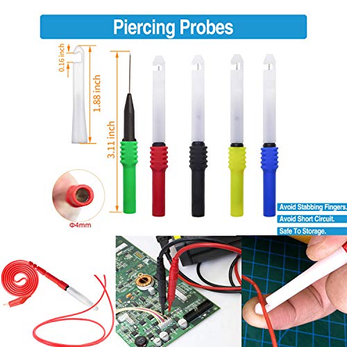 40-in-1 Multimeter Back Probe Test Lead Kit for Automotive
