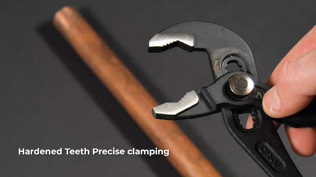 3 Piece Water Pump Pliers Set - 7/10/12 Inch Adjustable Groove Joint Pliers 3pcs(12"+10"+7")