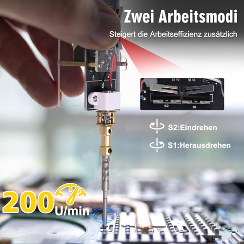 DIY Mini Electric Screwdriver Soldering Kit for Home | With Phillips bit and slotted bit, electric screwdriver soldering kits, mint electronics kit, for soldering learning