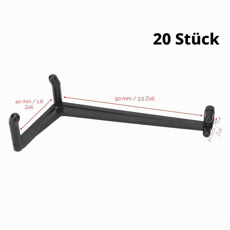Branch spreader for fruit trees, pack of 20 branch tensioners, fruit tree puller, fruit tree, branch clip, spreader wood, fruit tree, tree clips, for growth of new branches to support