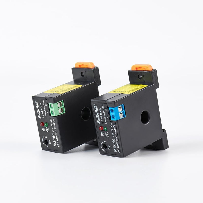 Miniature Current Switch AC Current Meter Switch 0-30A Normally Open Current Sensor Control Switch (M3050) M3050