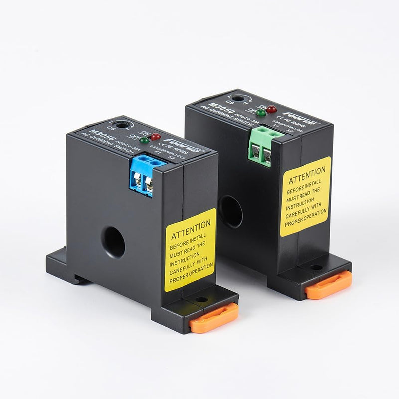 Miniature Current Switch AC Current Meter Switch 0-30A Normally Open Current Sensor Control Switch (M3050) M3050
