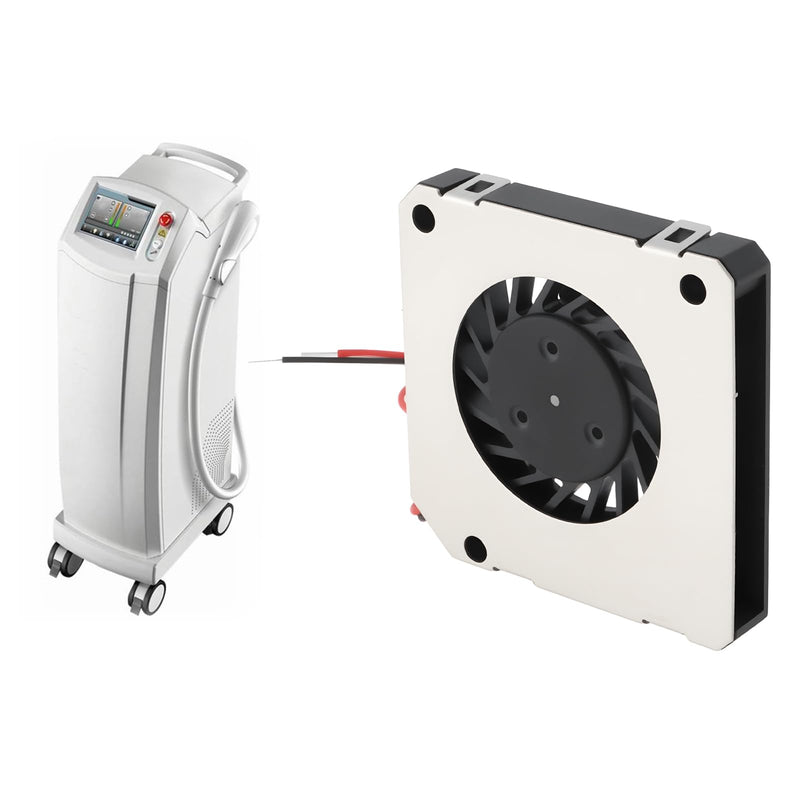 The Lord of the Tools RFB3004 3x3x0.5cm Industrial Miniature DC Turbo Fan Compatible with Beauty Appliances (Pack of 2)
