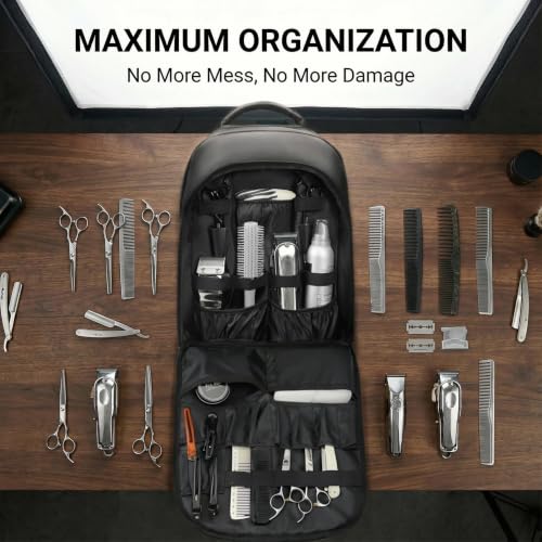 Barber Supplies Bag with USB & Headphone Port