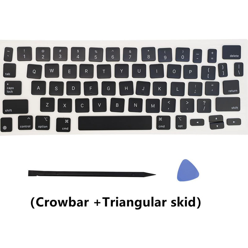 Replacement US Keyboard Full Set of Keycap Keys and Tool Applicable for ipad Pro/Air 11/13“ Magic keyboard (MKH-1) MKH-1