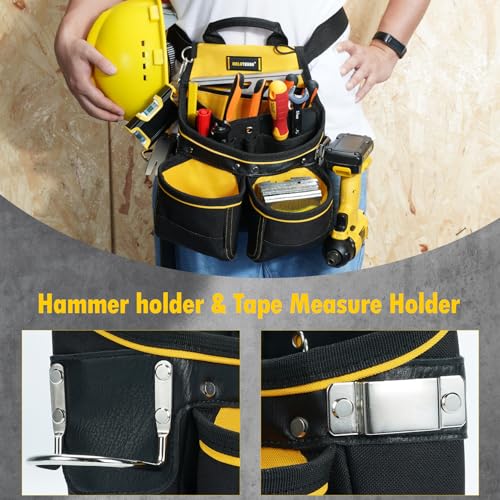 Carpenter Tool Pouch+Drill Holder