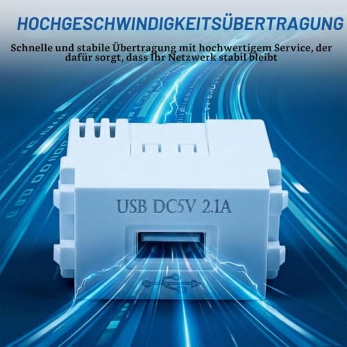 Pack of 4 USB Power Supply Modules 220 V to 5 V 2.1 A, AC-DC USB Power Supply | Compact design, stable output voltage, easy integration, overcurrent protection, ideal for DIY, repairs