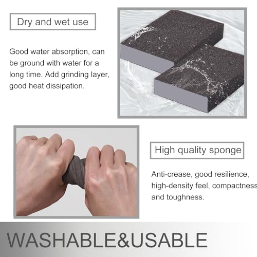 12Pcs 60 Grit Sanding Sponge