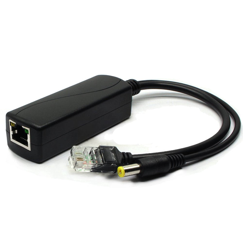 ANVISION 4-Pack Active 48V to 12V PoE Splitter Adapter, IEEE 802.3af Compliant, 10/100Mbps, for IP Camera AP Voip Phone and More