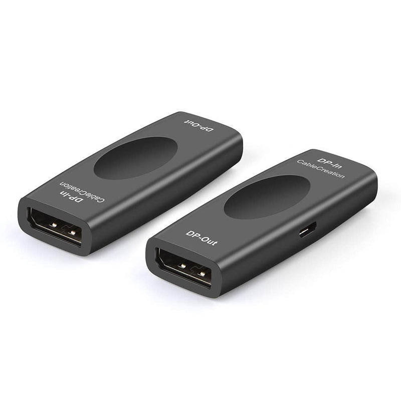 CableCreation DisplayPort 1.4 Repeater, DisplayPort Signal Booster, Signal Amplifier with 8K Video Resolution Compatible for Oculus Rift S, HTC Vive Pro, Valve Index, Gaming Monitor, Projector