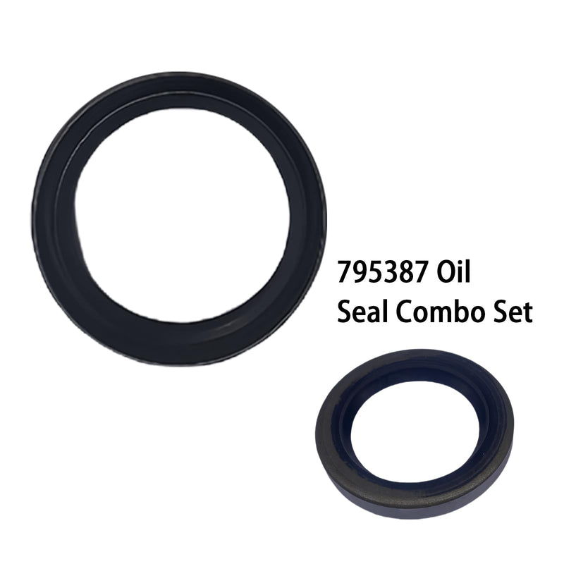 697110 795387 Crankcase Gasket & Oil Seal Combo Set for Briggs Stratton 793880 272475s 594195