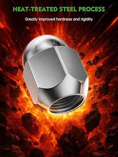 AUTOPTIM M12x1.25 OEM Lug Nuts - 20 Pcs Chrome for Subaru Factory Wheel for Subaru - 20 Pcs
