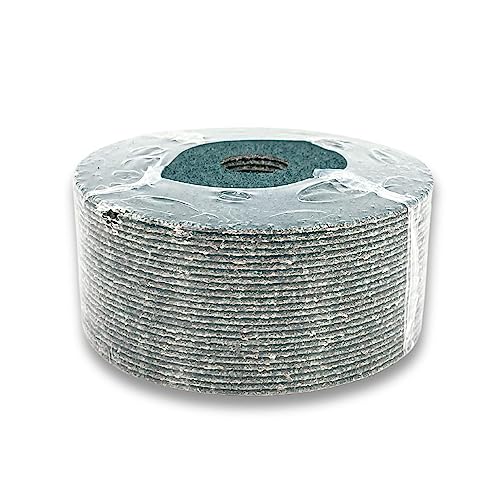 VSM 25-Pack - 4-1/2 inch 24 Grit (Coarse) - Zirconia Alumina Resin Fiber Discs, Tear-Resistant Fiber Backing, Hand-Held Machine Compatible, Durable Sanding Discs 4-1/2IN