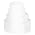 Luxshiny Reducing Sleeves for Sanding Discs Adapter Bushes Made of Plastic Reducing Adapter for Double Grinding Machines Suitable for Grinding Mach
