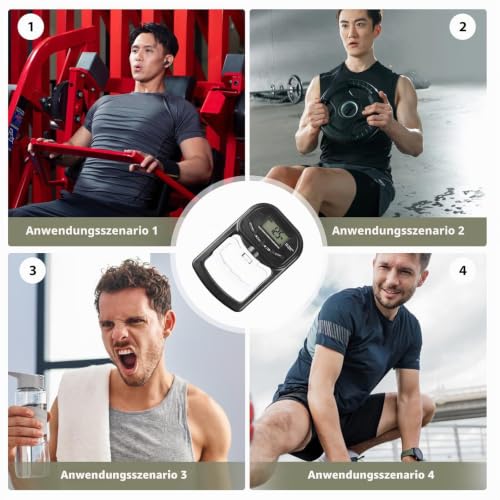Digital Hand Strength Meter Hand Dynamometer: 396 lb/180 kg Electronic Grip Strength Gauge, LED Display Grip Strength Trainer with USB Charging Cable, Intelligent and Sensitive (Black)