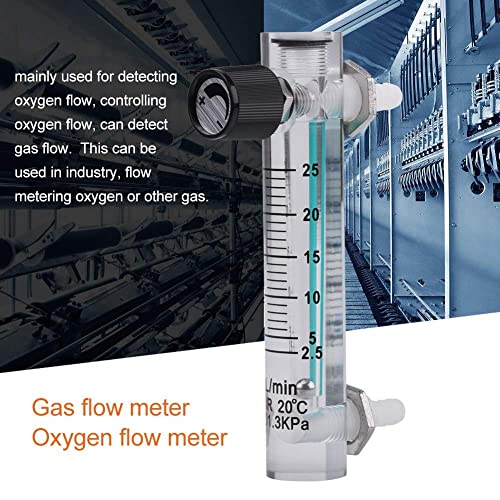 Gas Digital Flow Meter, Gas Flow Meter, Gas Flow Meter, Scale Tester, 2.5-25LPM, Gas Flowmeter, Air Flow Meter, Measuring Flow Meter